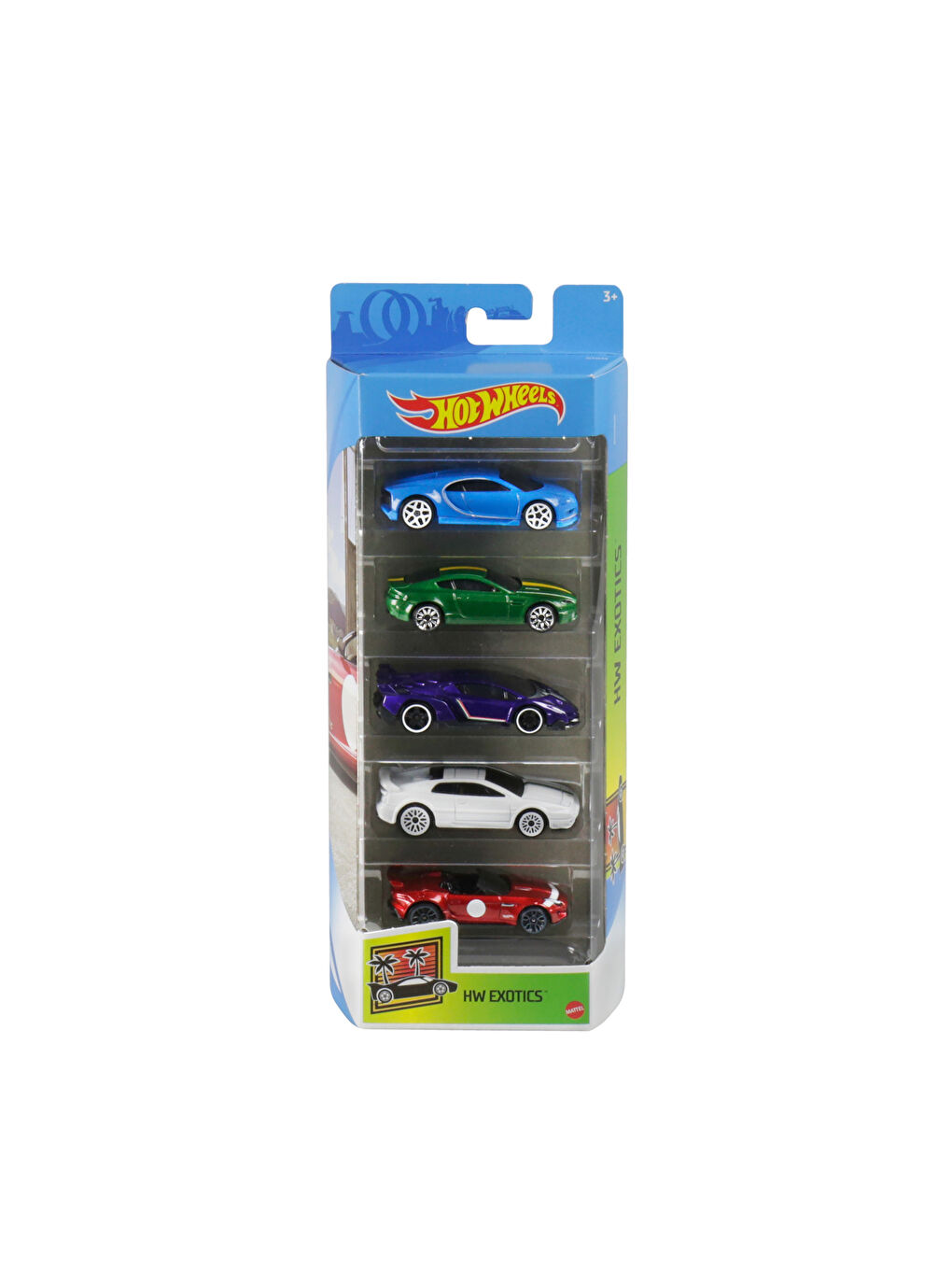 KARIŞIK Erkek Çocuk Hot Wheels Oyuncak Araba 5 li W13133Z4 QBC LCW
