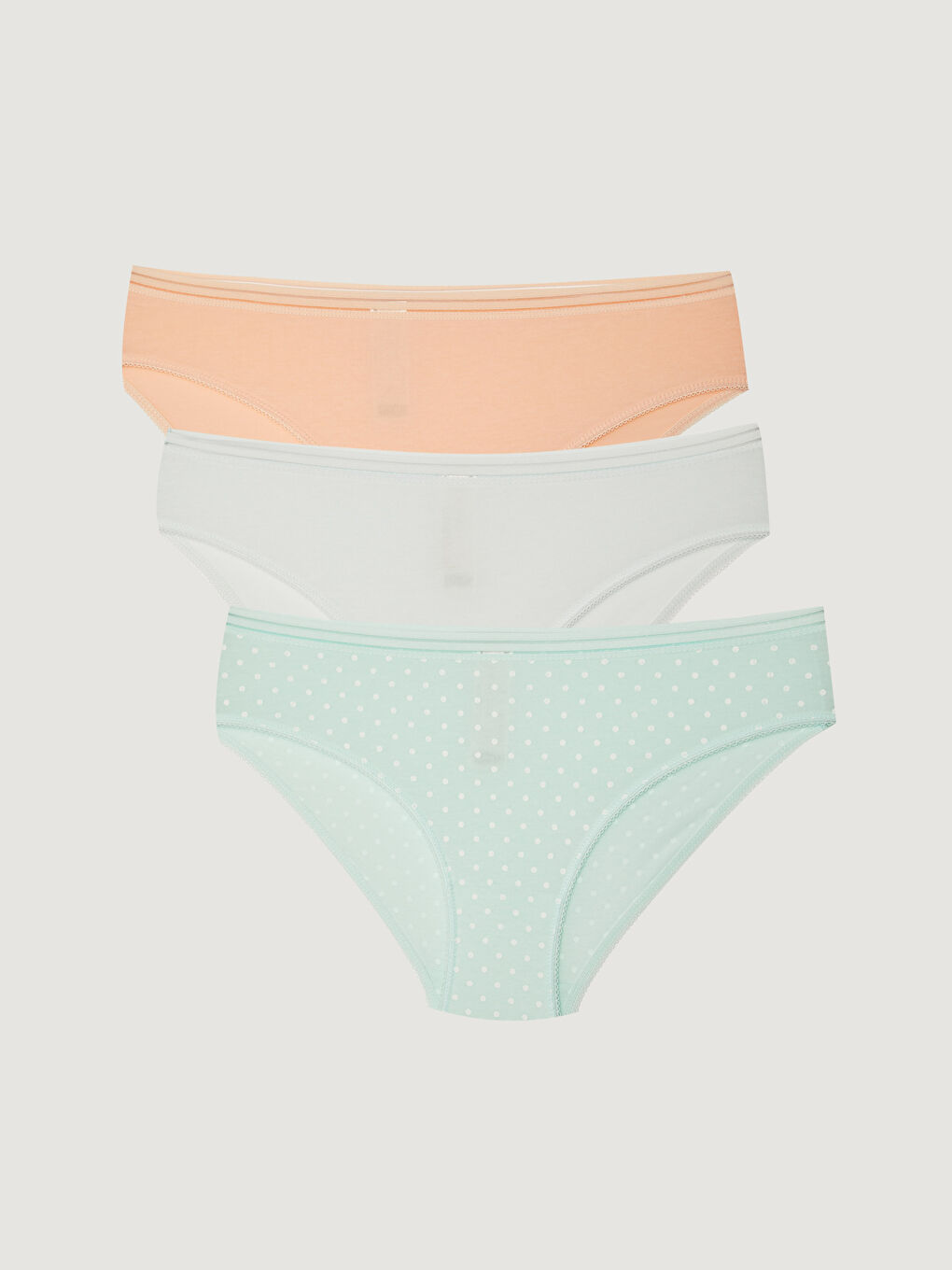 Patterned Bikini Briefs Pack S Z Lrl S Z Lrl Lc Waikiki