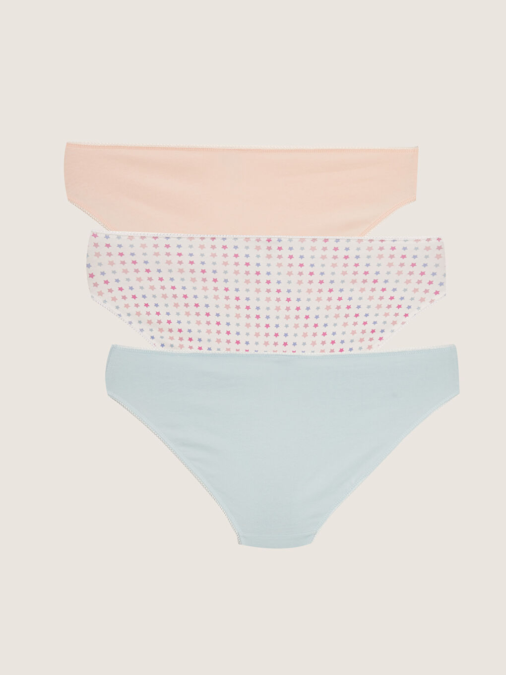 Patterned Bikini Briefs Pack S Fh Z Qxe S Fh Z Qxe Lc Waikiki