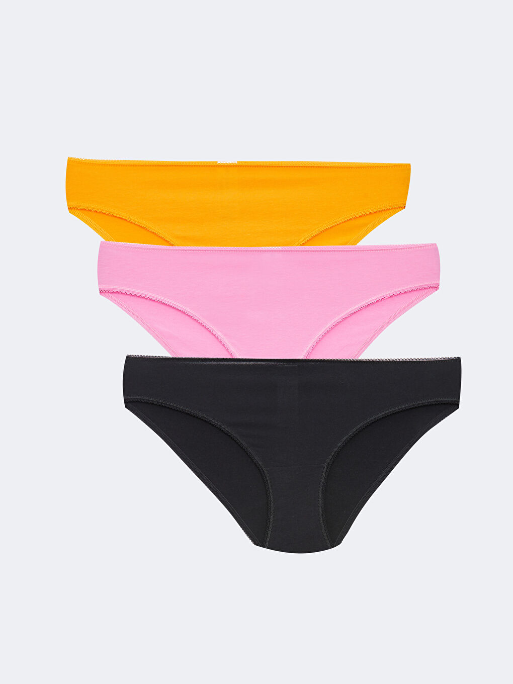 Plain Bikini Briefs 3 Pack S2JC14Z8 GCN S2JC14Z8 GCN LC Waikiki