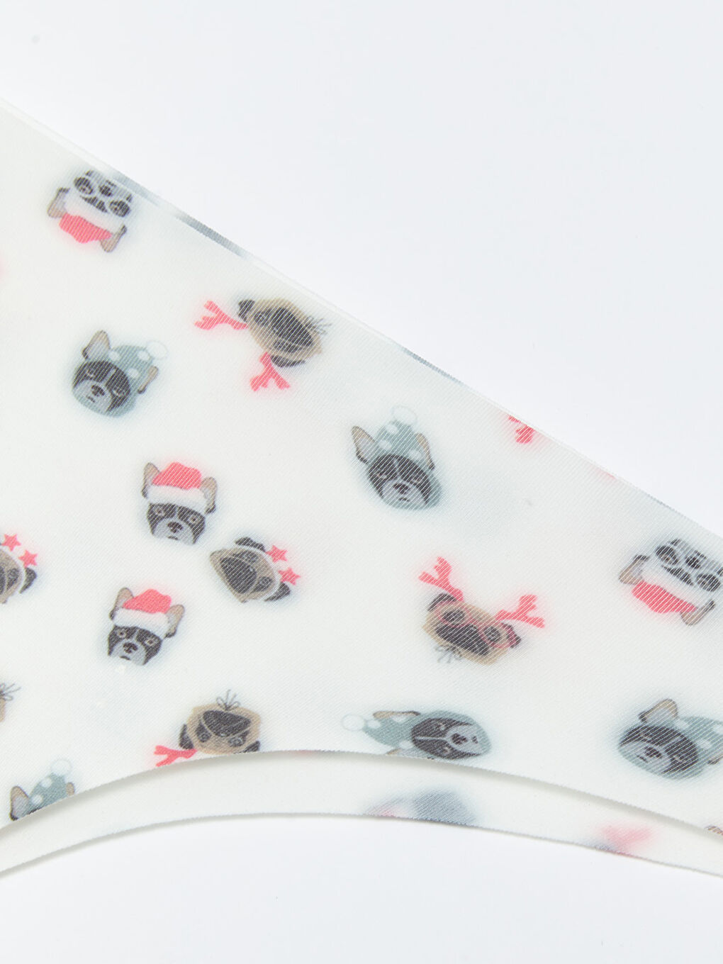 Beyaz Desenli Bikini K Lot W Db Z Lu Lcw