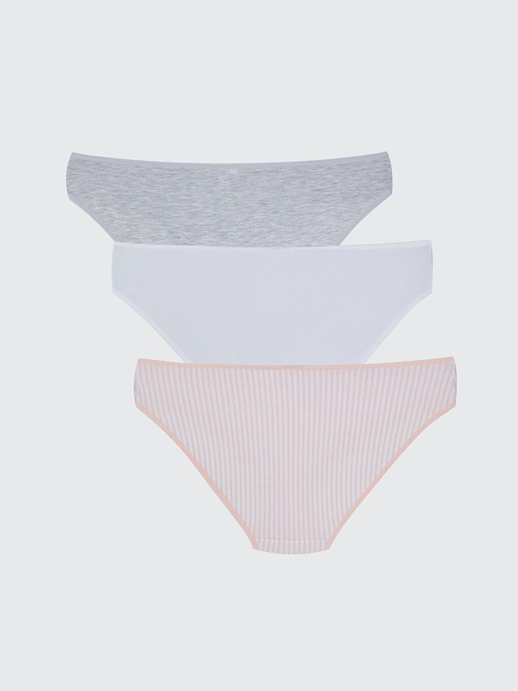 Plain Bikini Briefs 3 Pack S37060Z8 LSZ S37060Z8 LSZ LC Waikiki