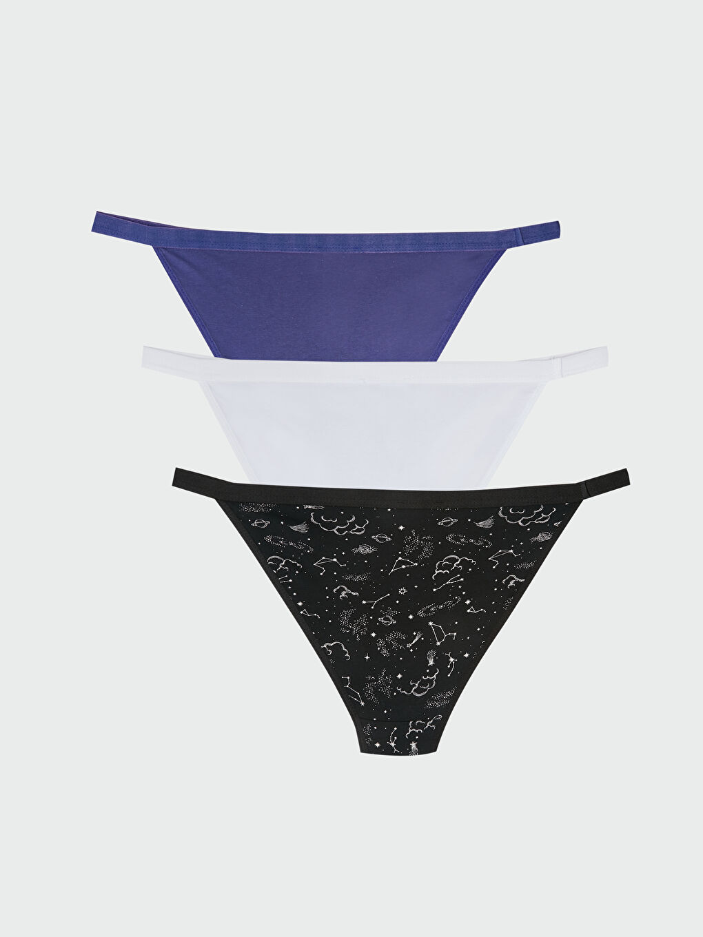 Patterned Bikini Briefs Pack S Cd Z Lqj S Cd Z Lqj Lc Waikiki