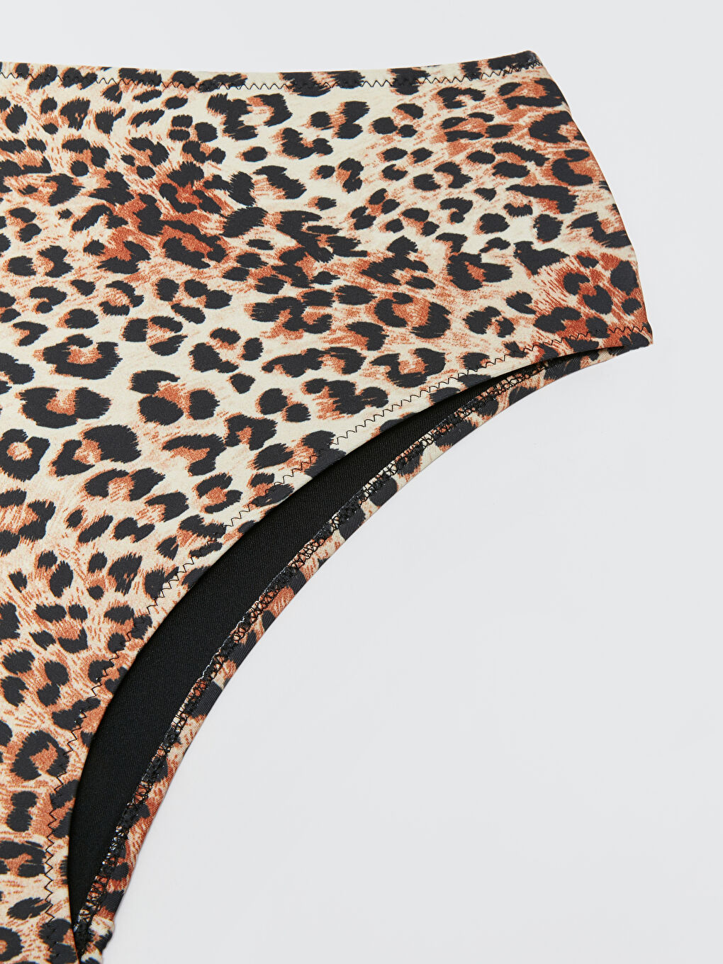 KAHVERENGİ Leopar Desenli Kadın Bikini Altı S3DJ85Z8 LQY LCW