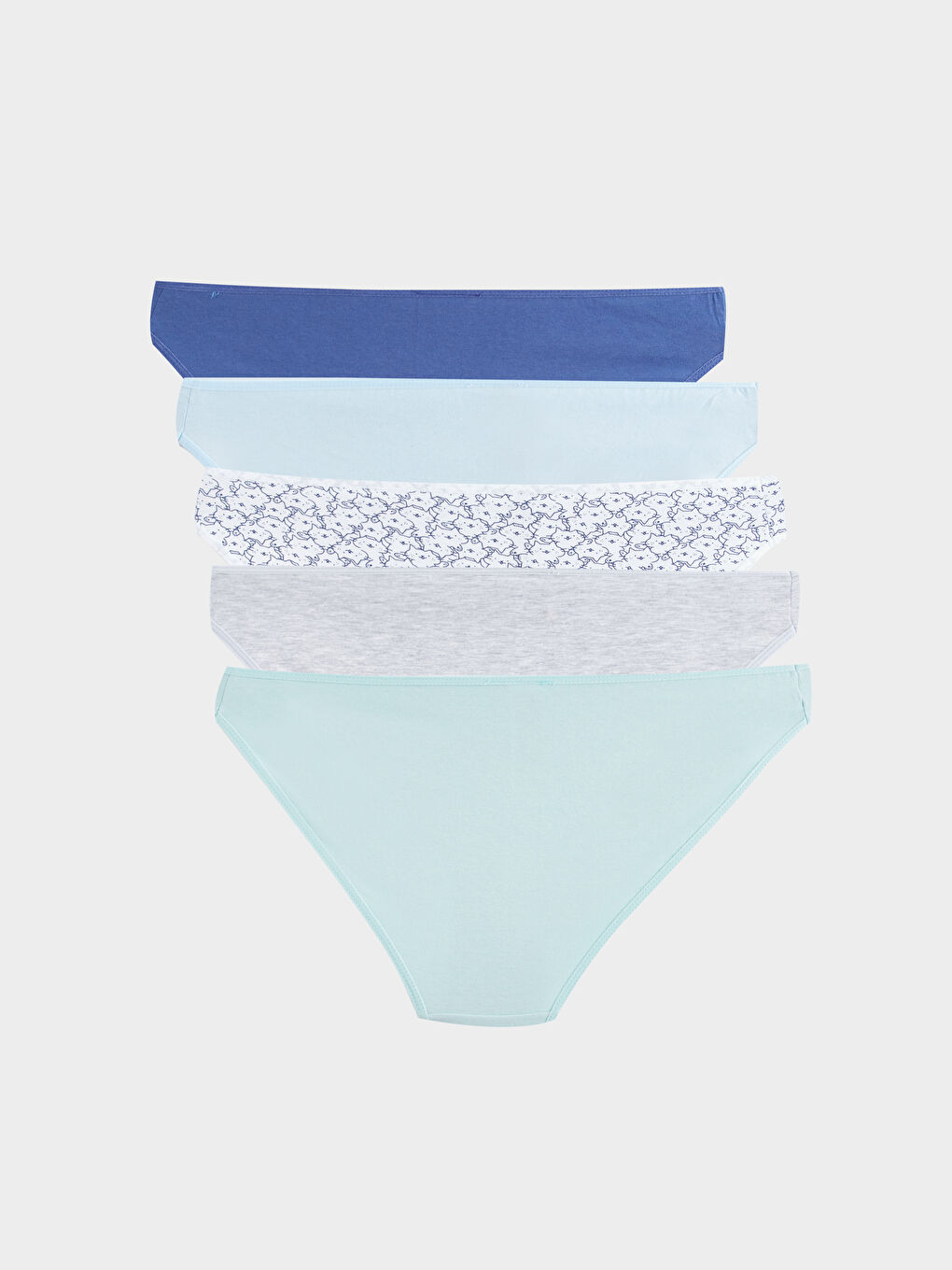 Printed Bikini Briefs Pack W Z Ffv W Z Ffv Lc Waikiki