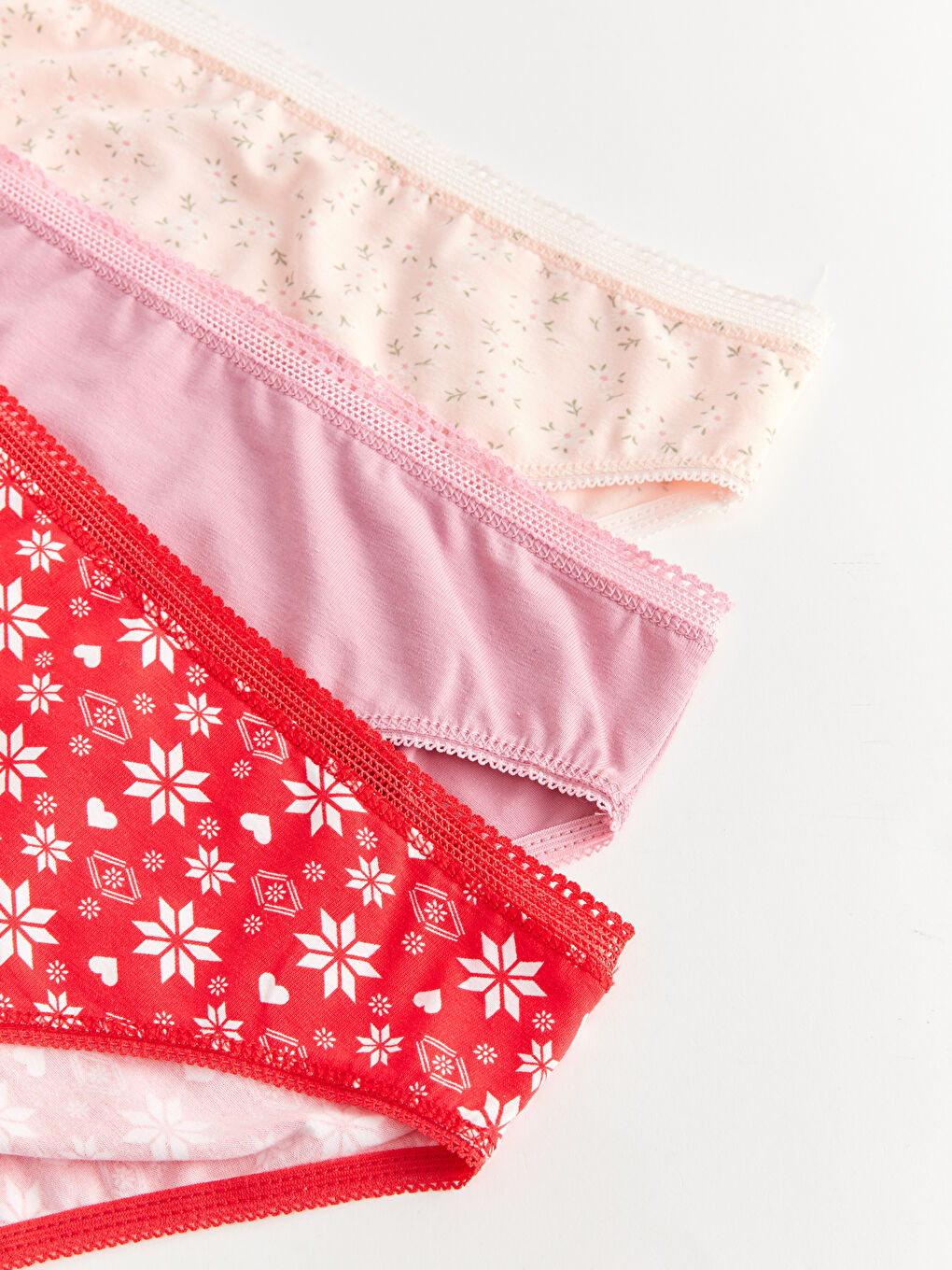 Kirmizi Desenli Bikini K Lot L Paket W Im Z Ltq Lcw