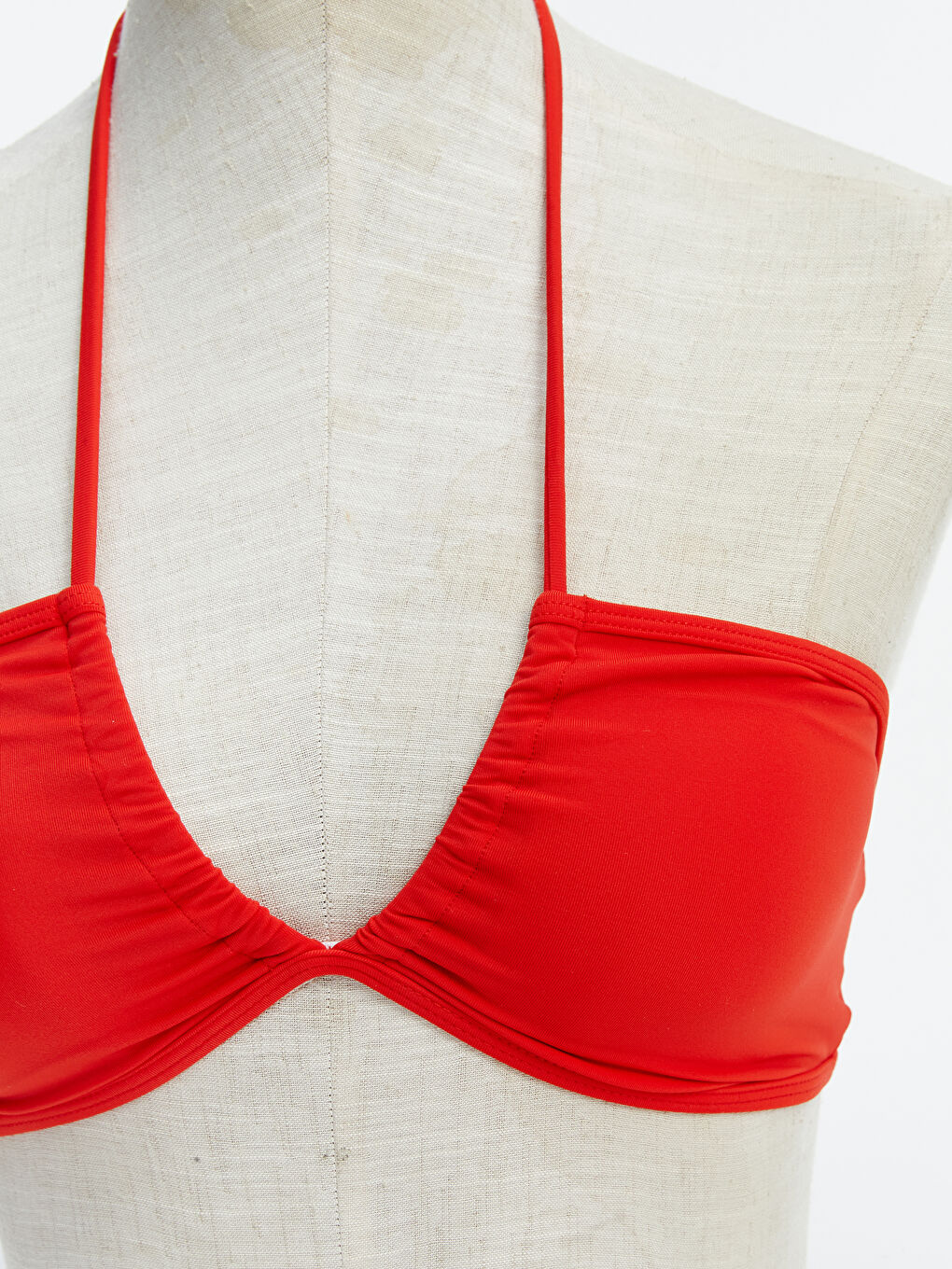 Uv Protected Women S Bikini Top With Tie Detail S Aj Z Vaj