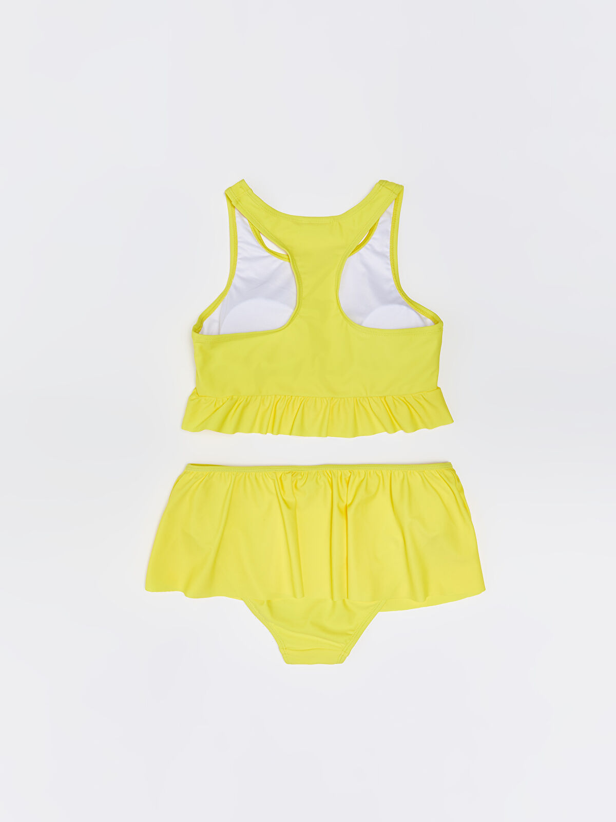 SARI Pul işlemeli Kız Çocuk Etekli Bikini S Z FVT LCW