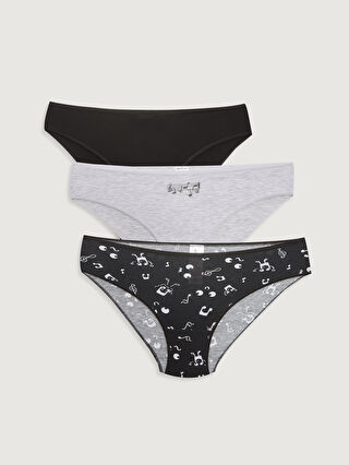 Gr Desenli Bikini K Lot L Paket W Z Ct Lcw
