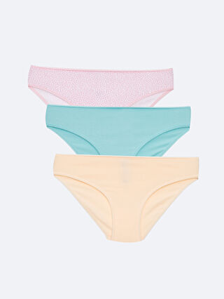 Plain Bikini Panties 3 Pack S2ID86Z8 FSP S2ID86Z8 FSP LC Waikiki