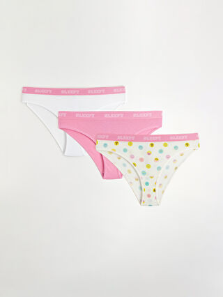 Printed Bikini Briefs Pack W Z Fja W Z Fja Lc Waikiki