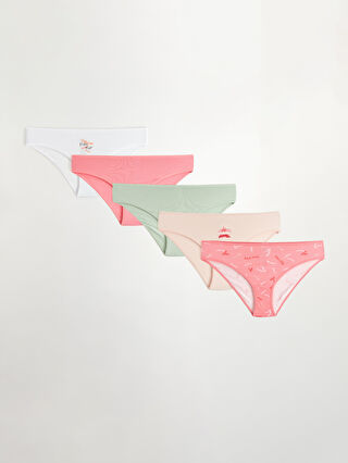 Printed Bikini Briefs Pack W By Z Lt W By Z Lt Lc Waikiki
