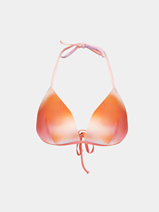 Uv Protected Women S Bikini Top With Tie Dye Detail S Aa Z Lt