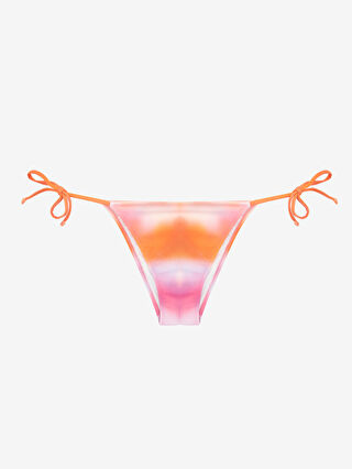 Pembe Uv Korumal Desenli Kad N Brazilian Bikini Alt S Aa Z Lt Lcw
