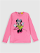 Қыздарға арналған минни маус принтті футболка-6