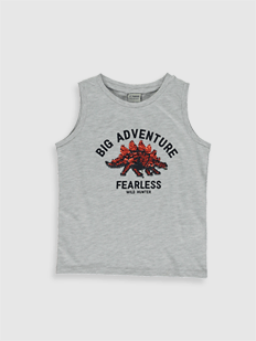 LCW Kids Jungen Tanktop mit Wendepailletten -0SB621Z4-LAK