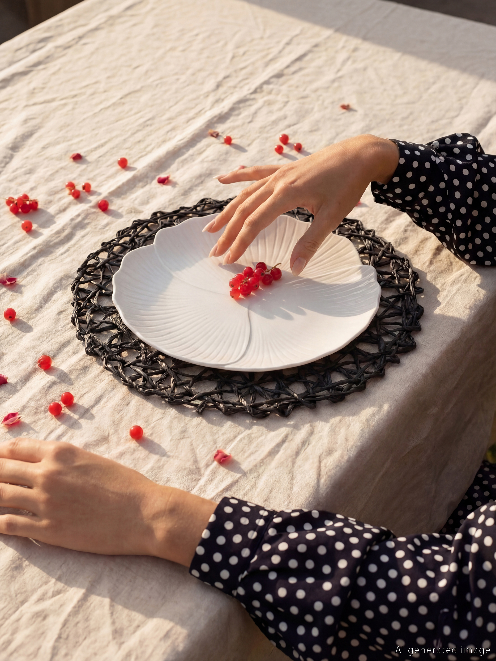 LCW HOME Porselen Servis Tabağı 26 cm - S63279Z8-LU7