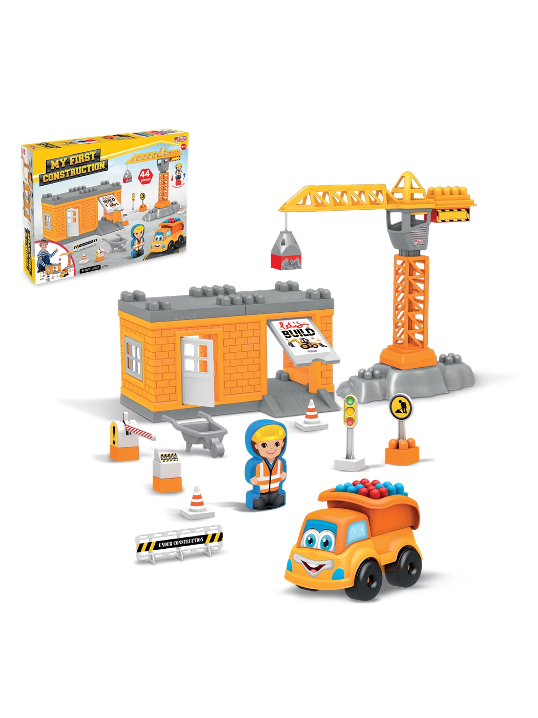 أول لعبة سيارة البناء-1