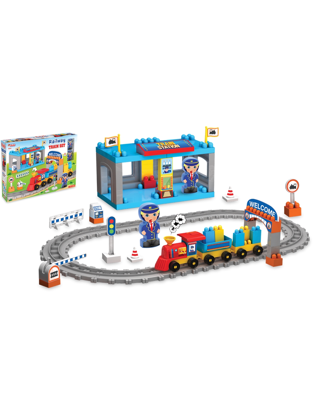 Raylı Tren Set Oyuncak-1