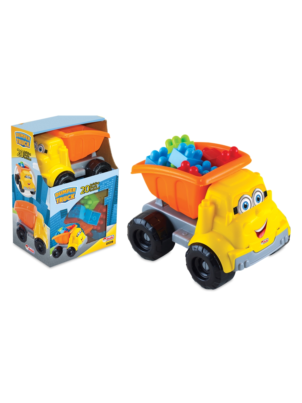 Kamyon 20 Blok Oyuncak-1