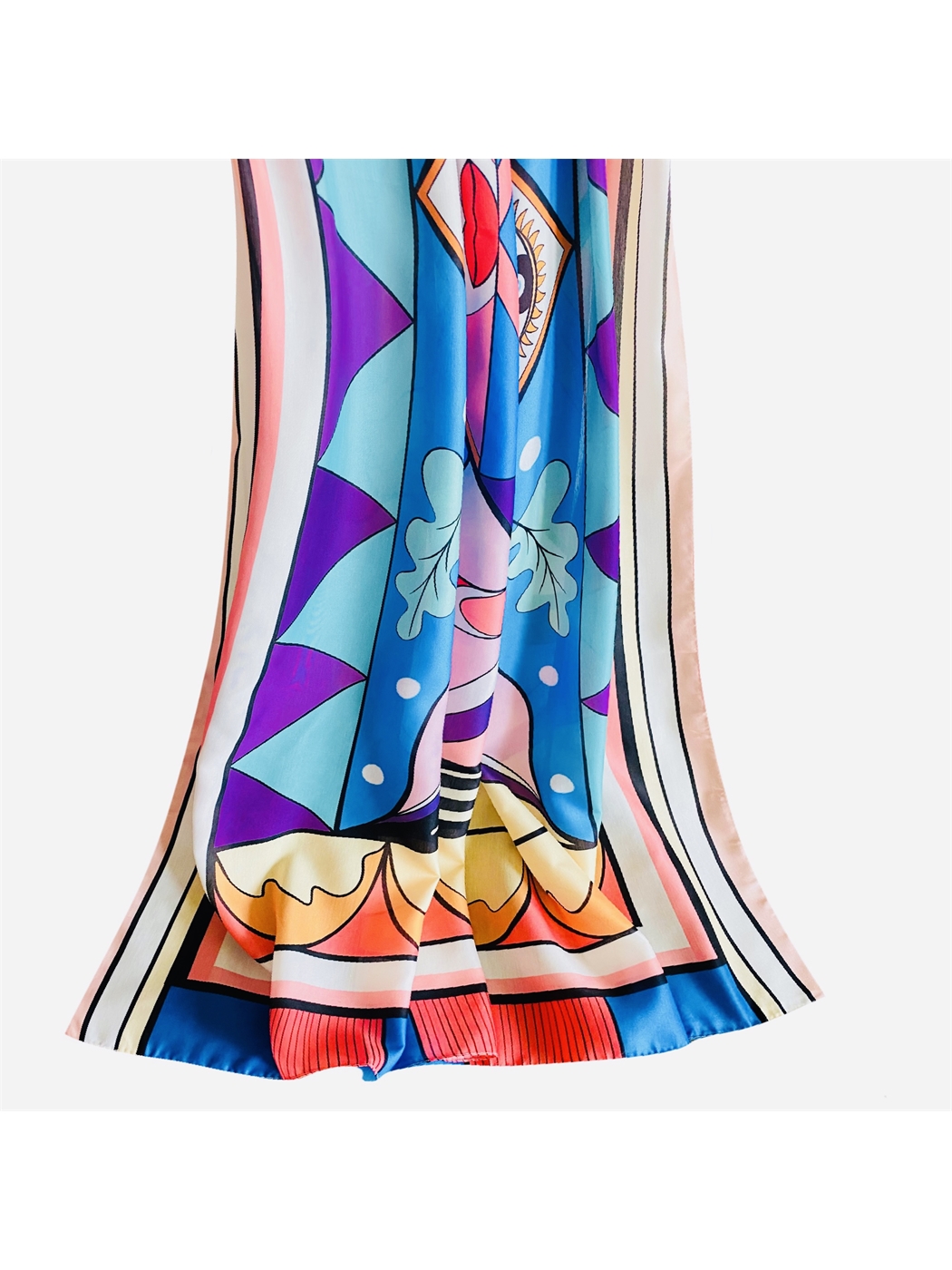 Karışık Desenli Kadın Pareo-3