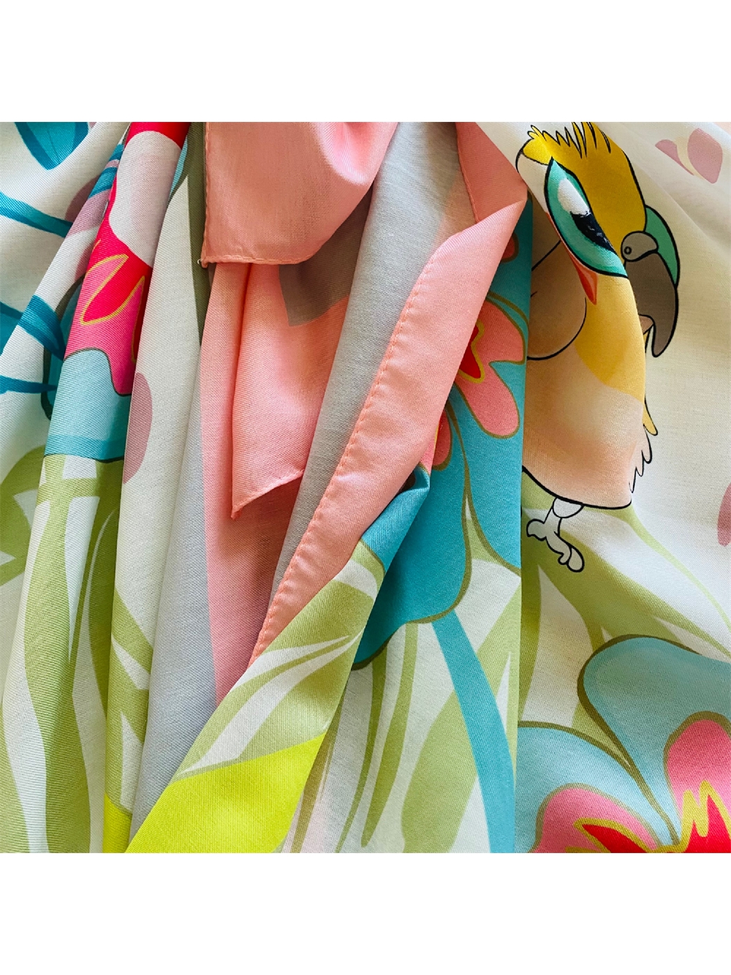 Karışık Desenli Kadın Pareo-5