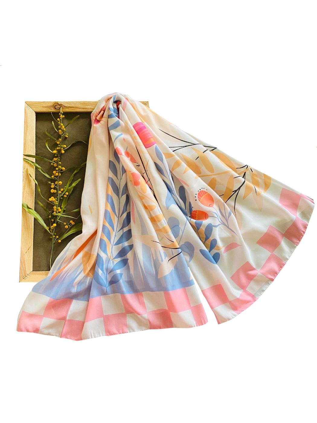 Karışık Desenli Kadın Pareo-2