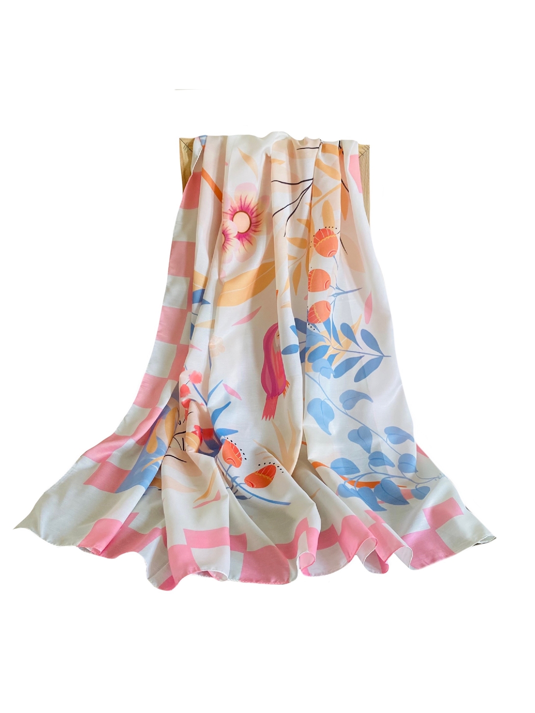 Karışık Desenli Kadın Pareo-3