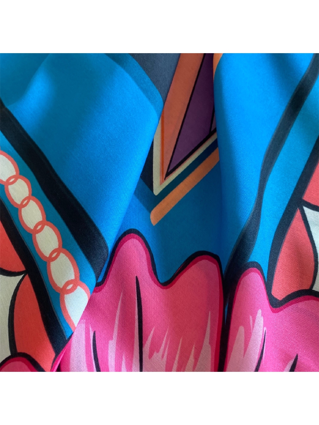 Karışık Desenli Kadın Pareo-4