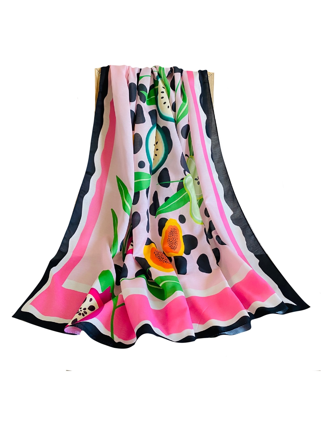 Karışık Desenli Kadın Pareo-3