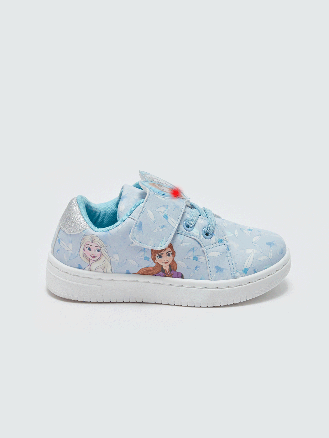 Мұзды принтті жарықтандырылған қыздарға арналған спорттық аяқ киім