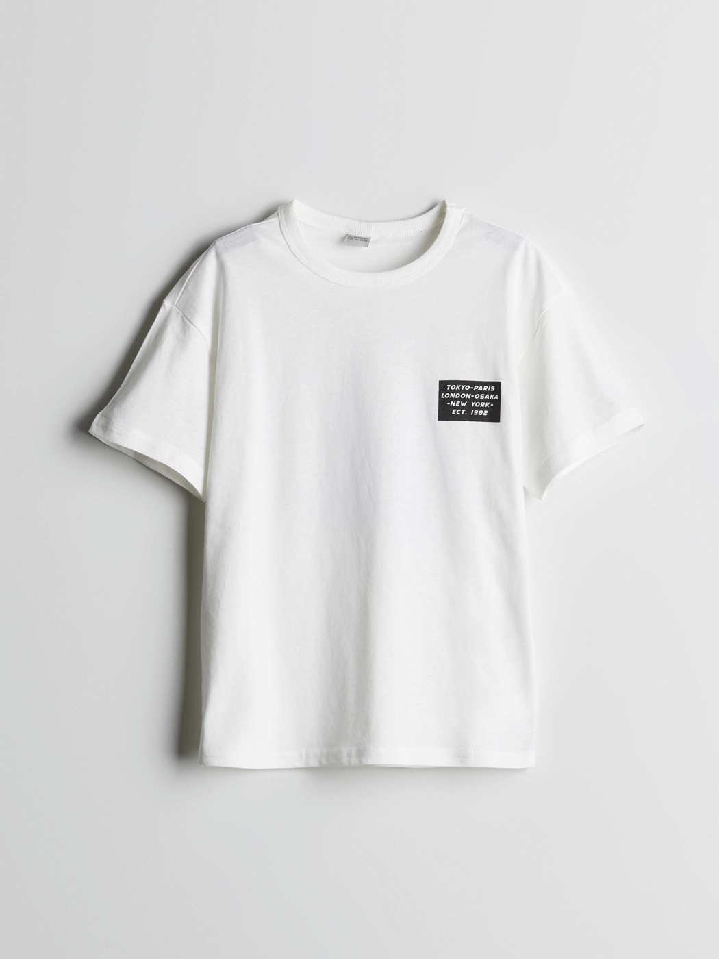 Crew Neck Boys' T-Shirt -S52208Z4-R9J