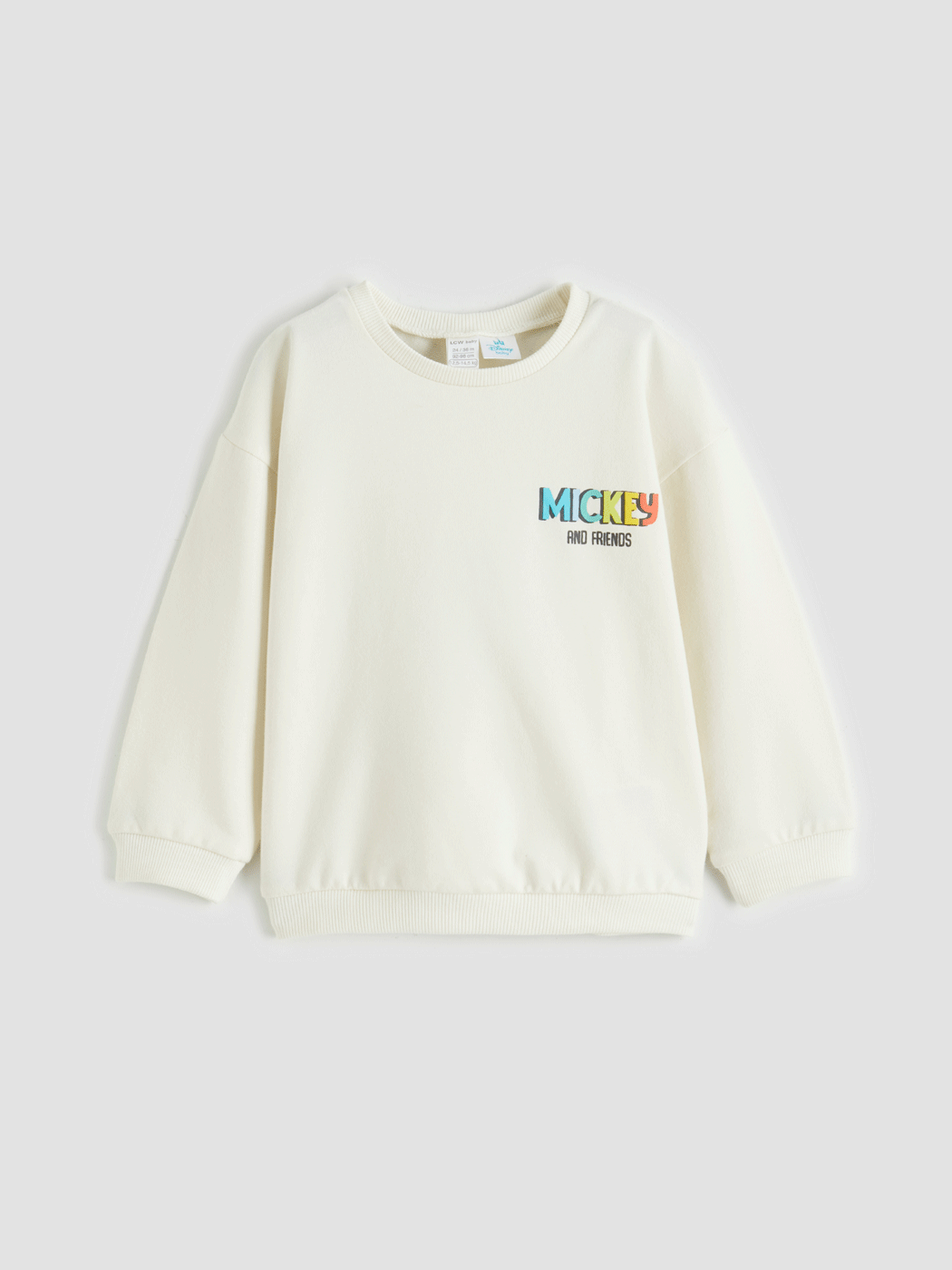 LCW baby Erkek Bebek Mickey ve Arkadaşları Baskılı Sweatshirt