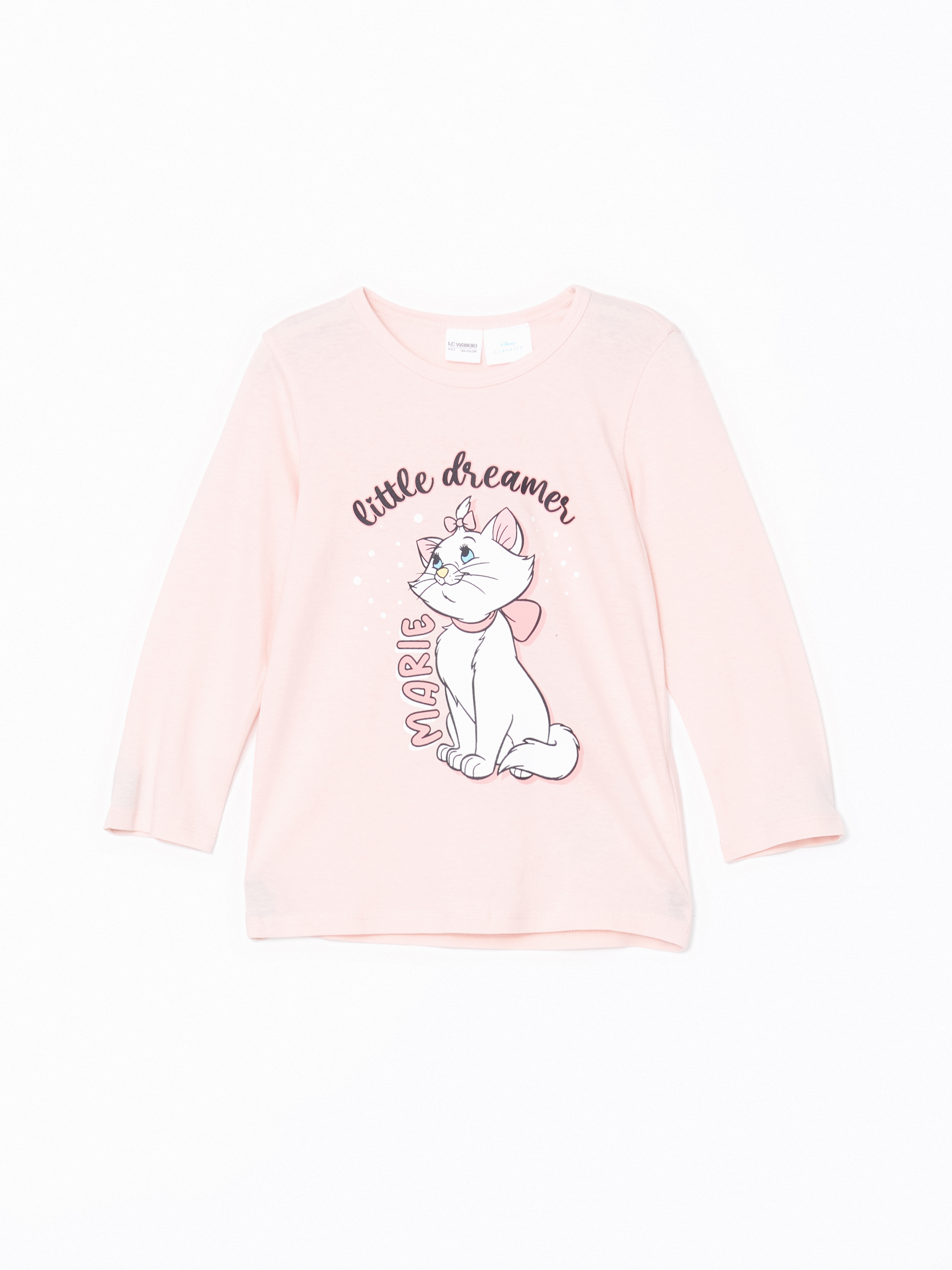 LCW Kids Marie Baskılı Kız Çocuk Pijama Üstü