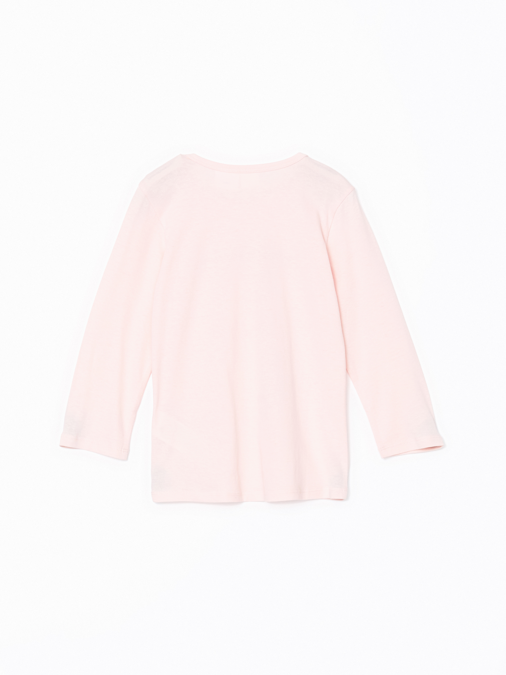 Pembe Marie Baskılı Kız Çocuk Pijama Üstü-1