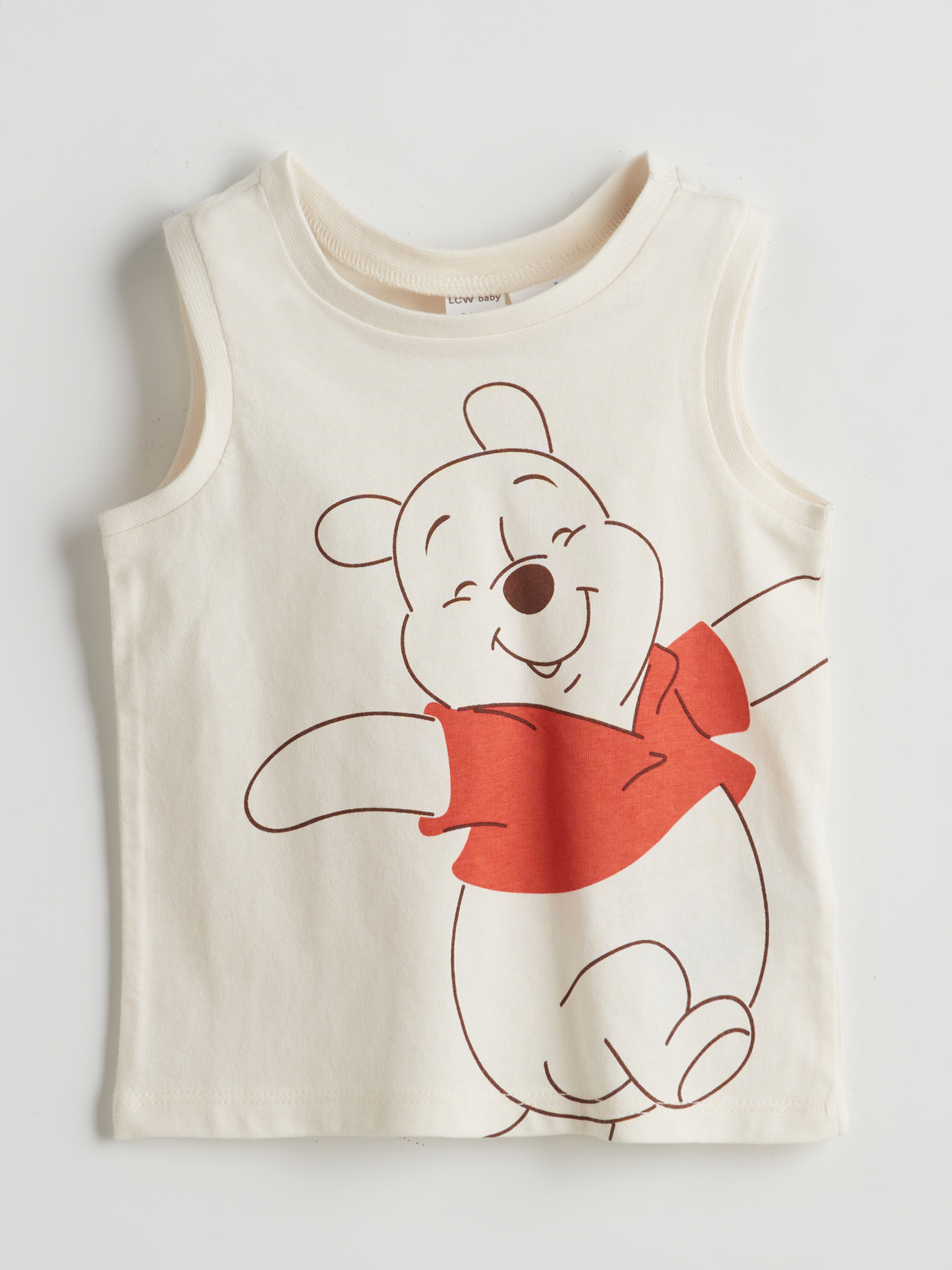 LCW baby Winnie the Pooh Lisanslı Bebek Tişört