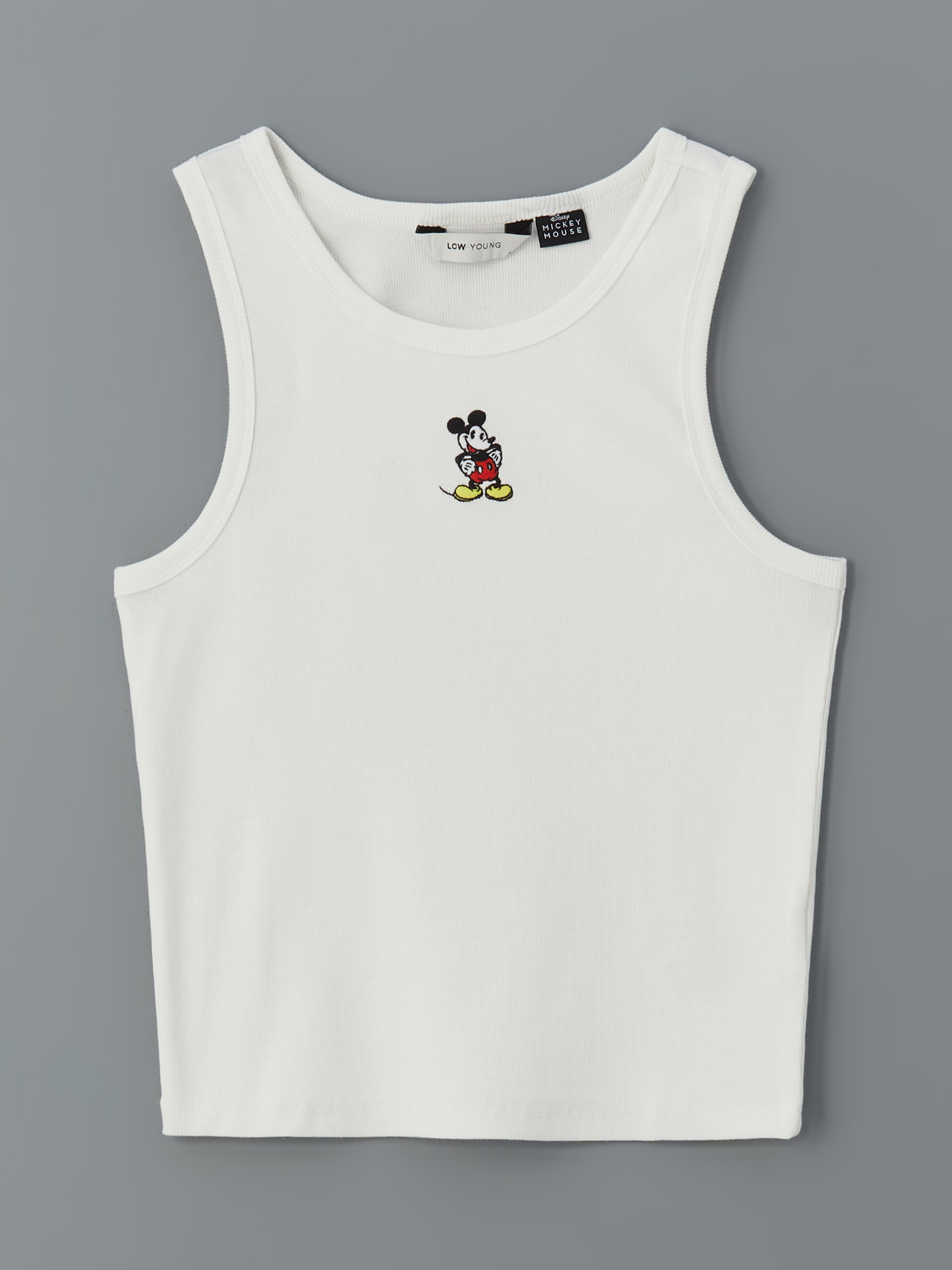 LCW Young Mickey Mouse Nakışlı Kadın Pijama Üst