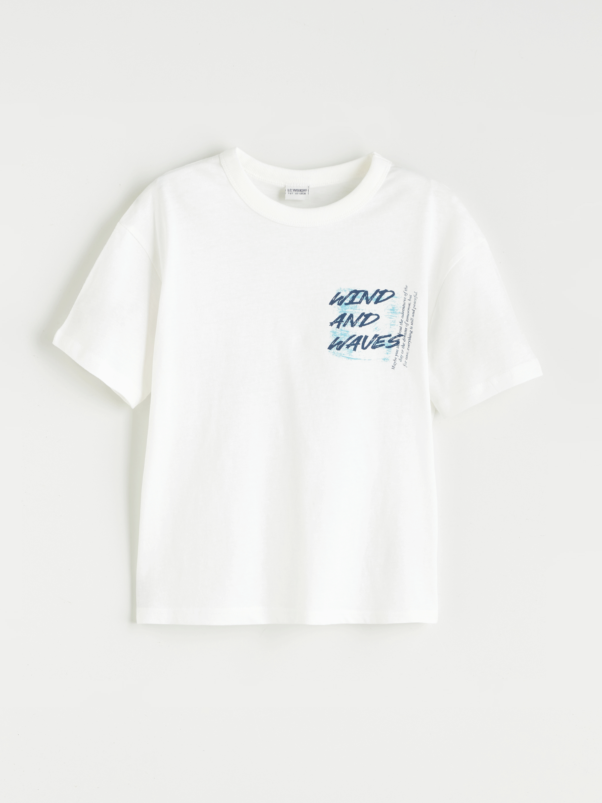 LCW Kids Crew Neck Printed Boys' T-Shirt -S5J036Z4-R9J