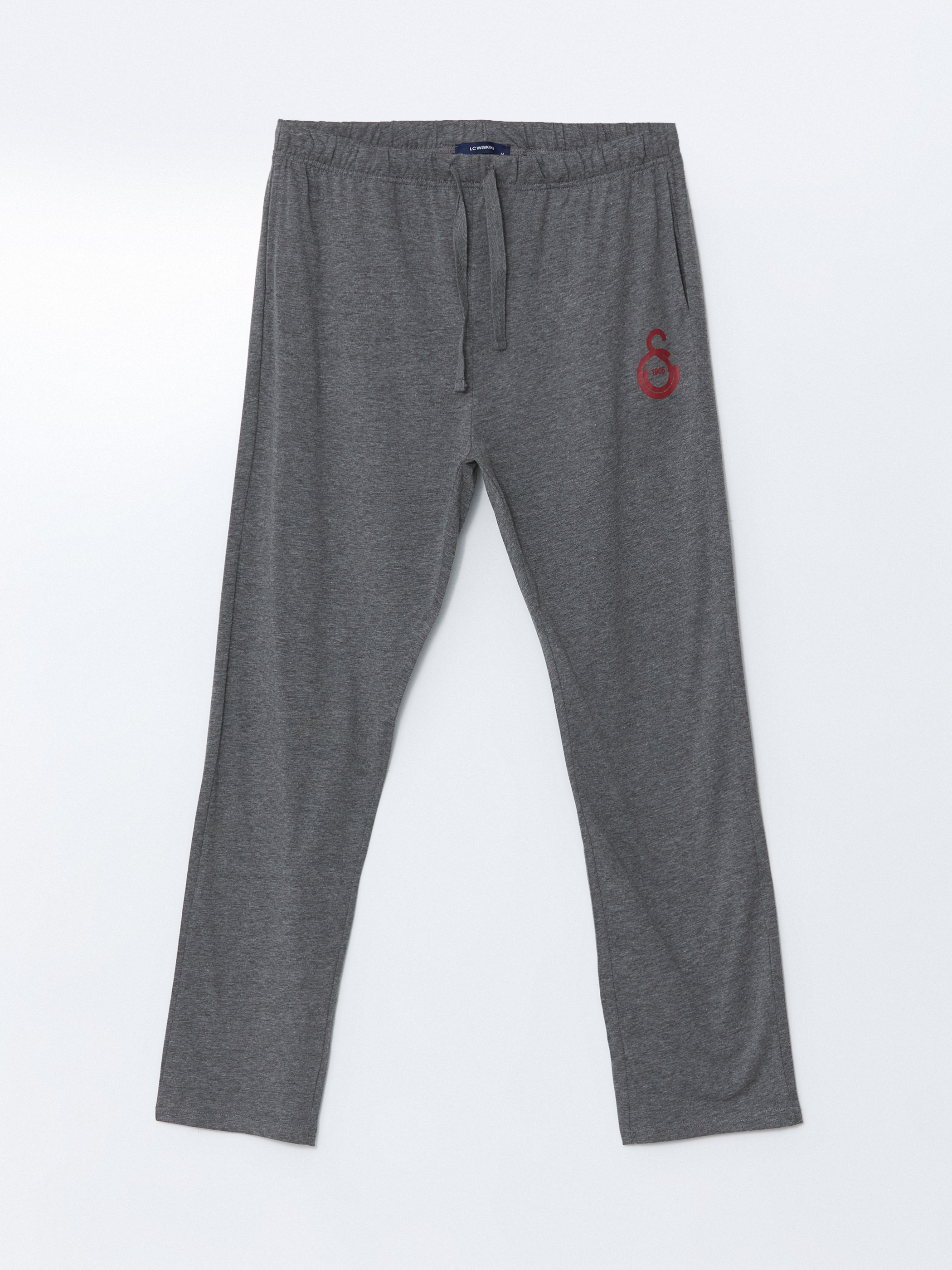 Gri Regular Fit Galatasaray Baskılı Erkek Pijama Altı