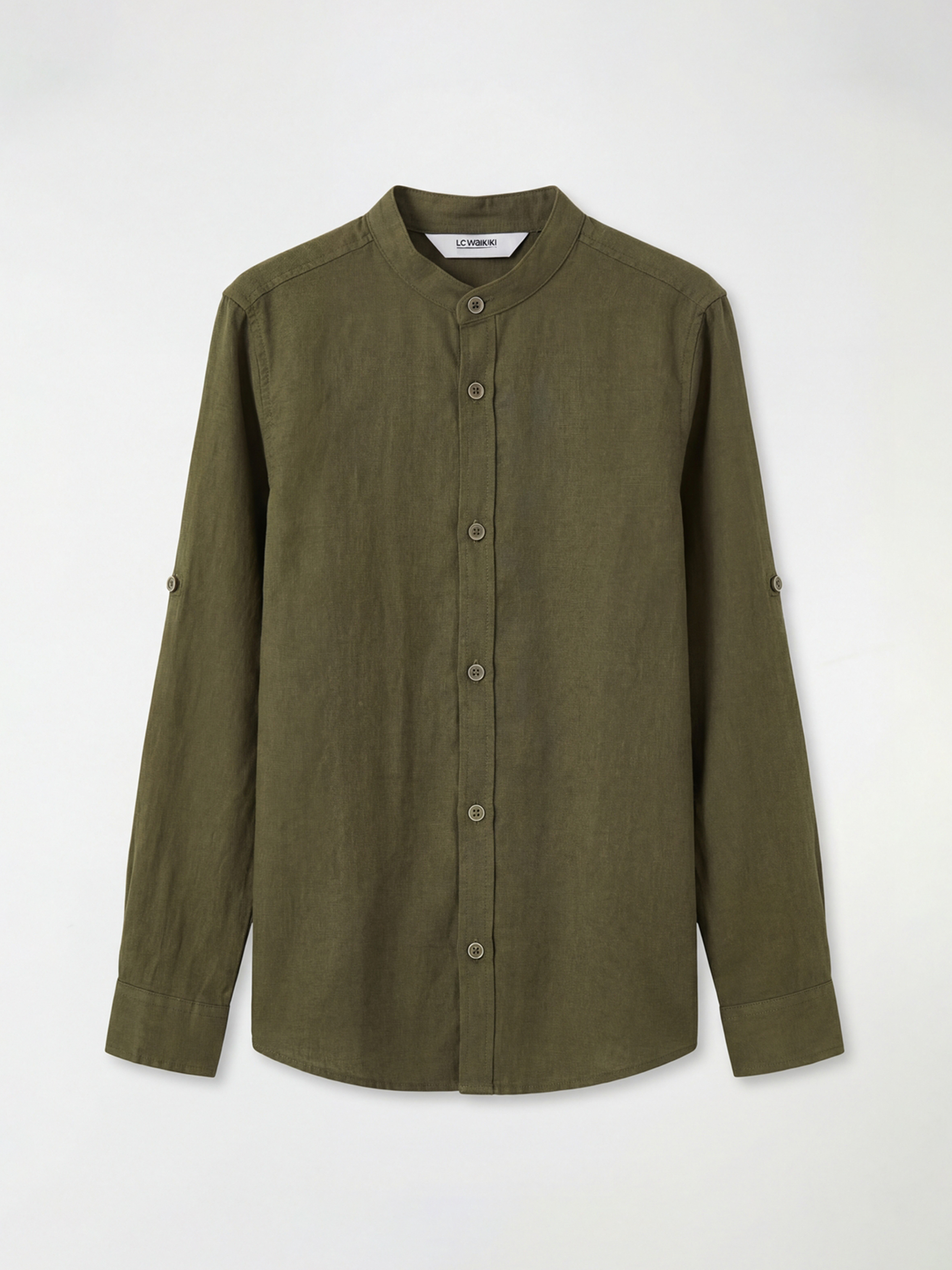 LC WAIKIKI Hakim Yaka Uzun Kollu Erkek Çocuk Gömlek - S5MT53Z4-QSD