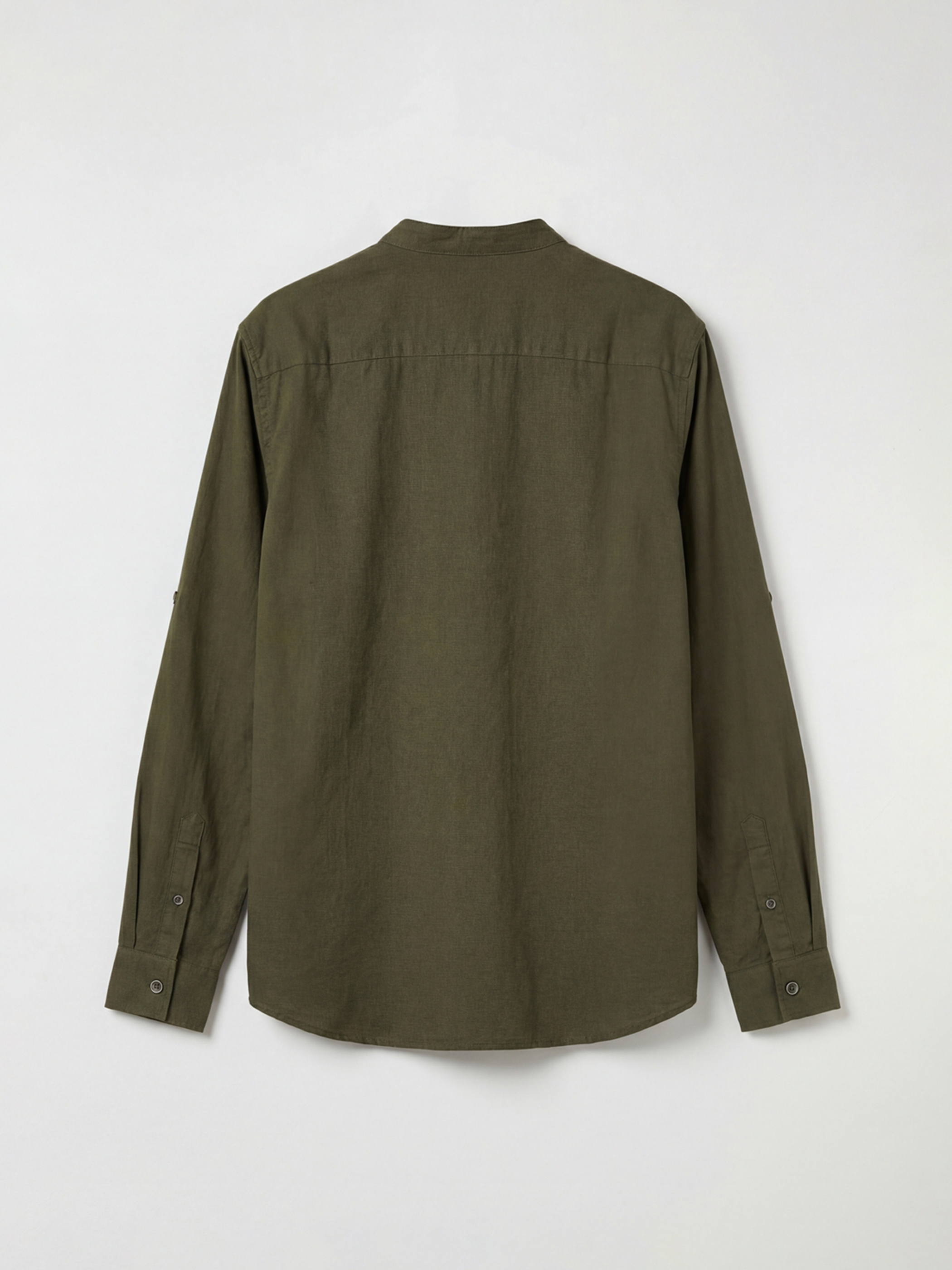 Karışık Hakim Yaka Uzun Kollu Erkek Çocuk Gömlek-1