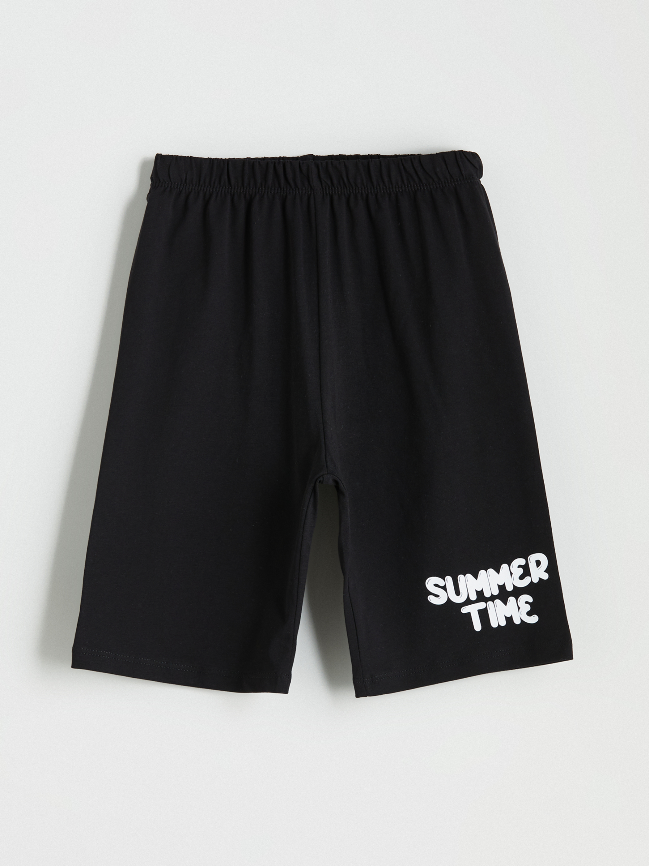 Siyah Beli Lastikli Baskılı Erkek Çocuk Pijama Alt