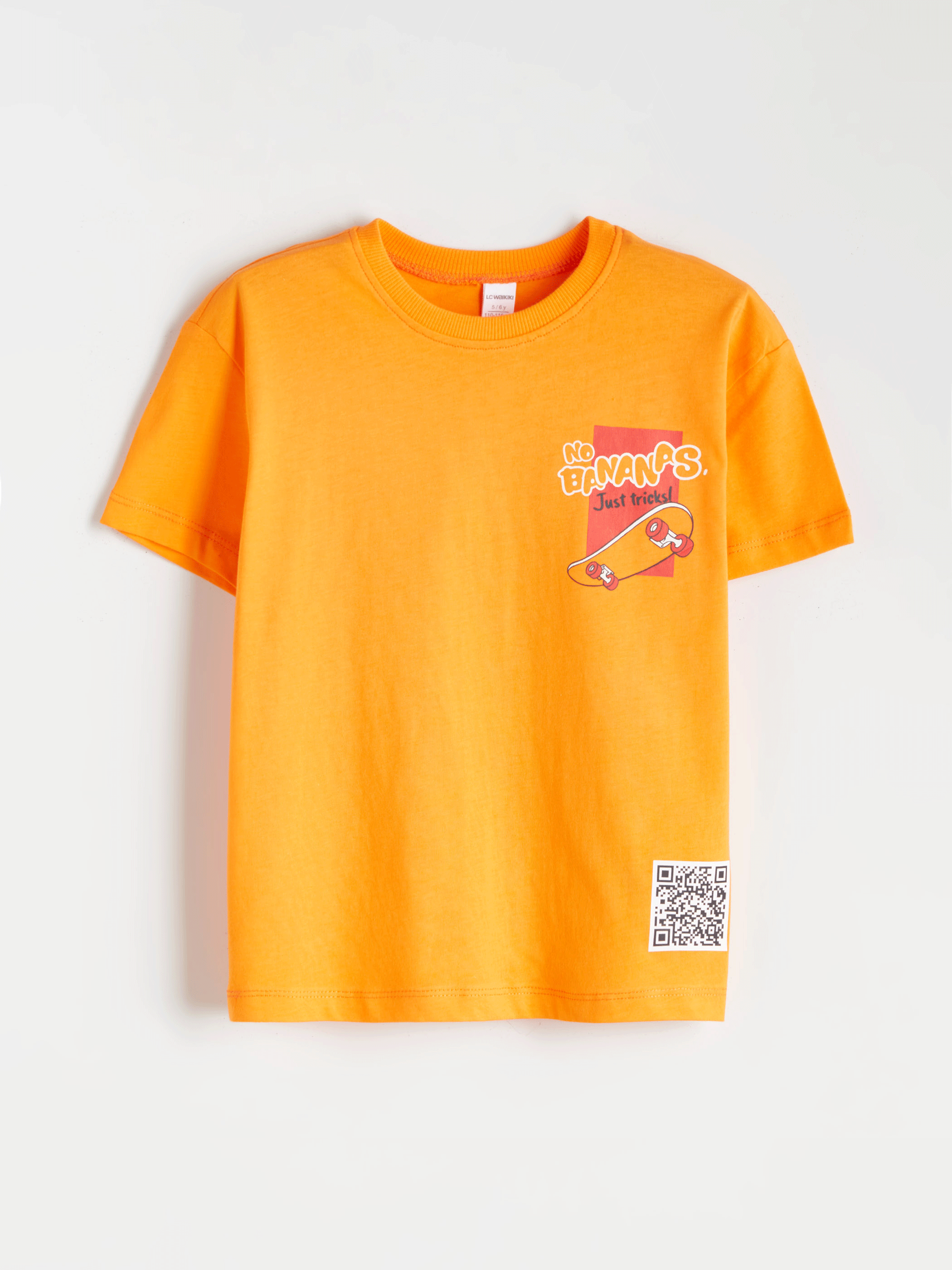 تيشيرت برتقالي للجنسين