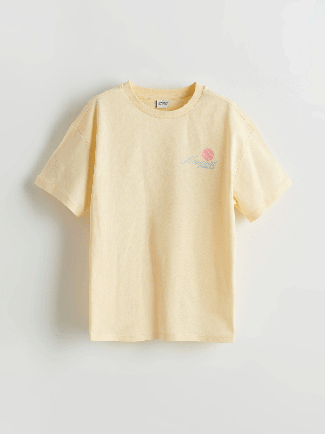 LCW Kids Bisiklet Yaka Kız Çocuk Tişört