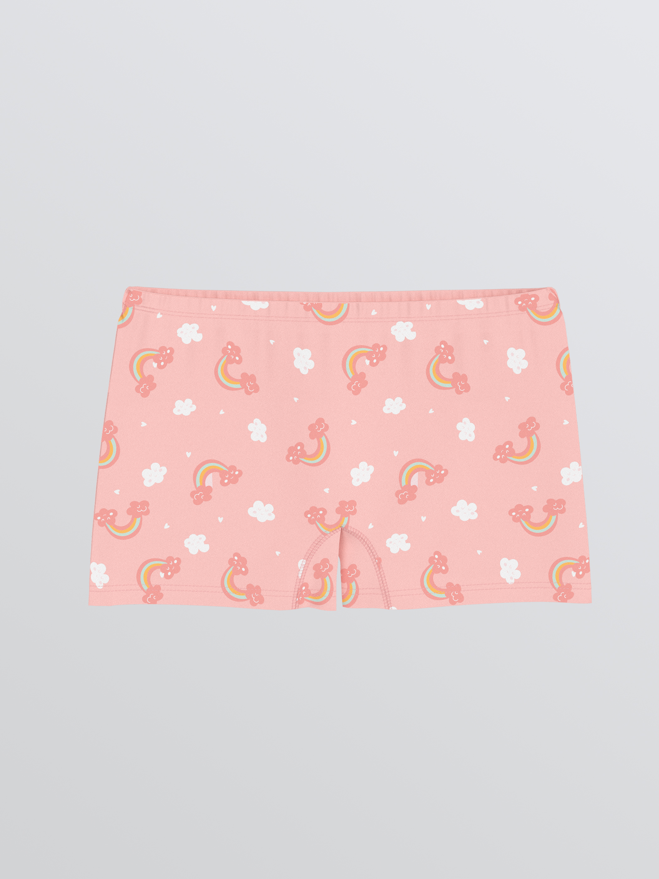 LCW Kids Kız Çocuk Desenli Boxer