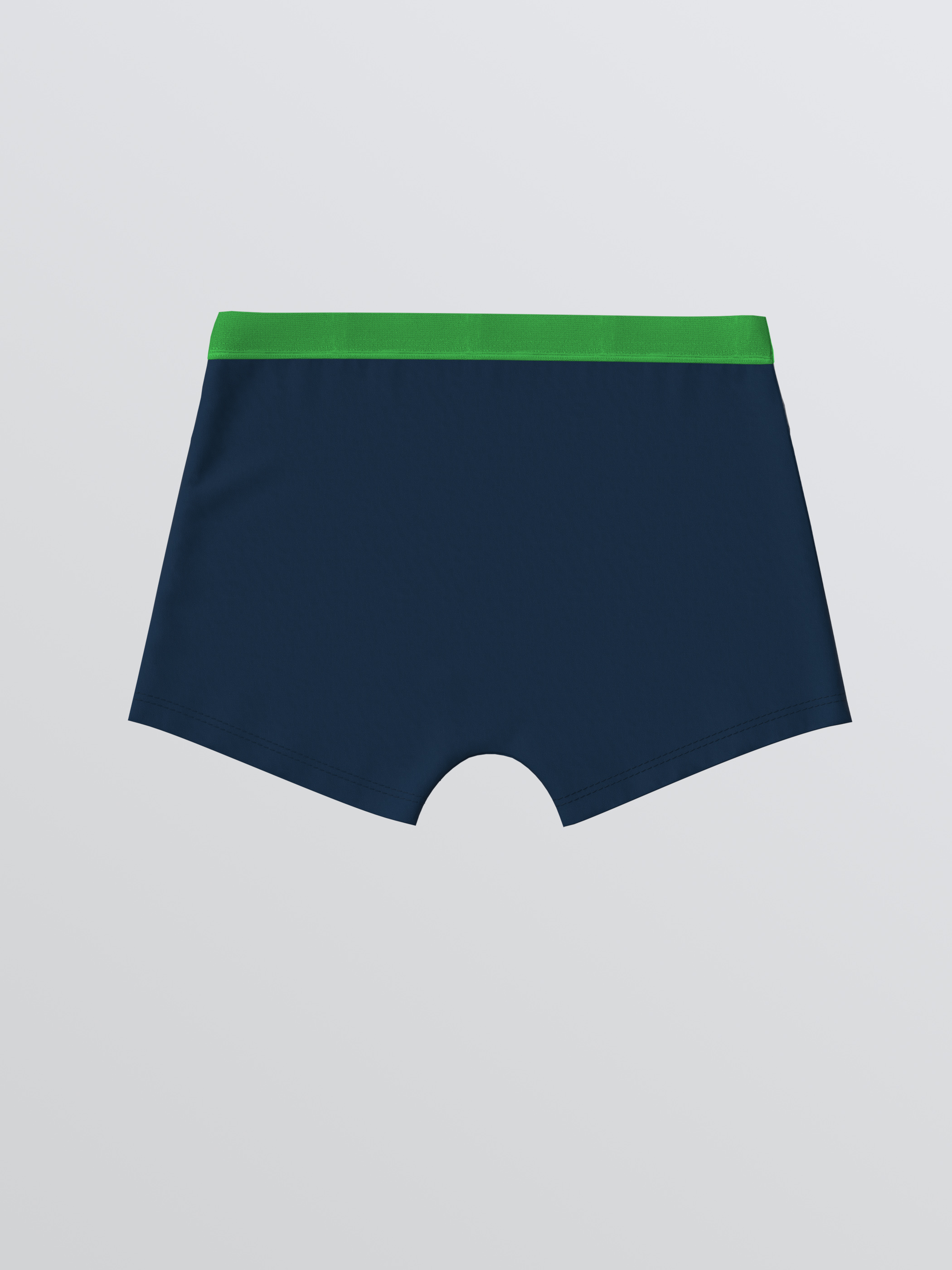 Lacivert Baskılı Erkek Çocuk Boxer-1