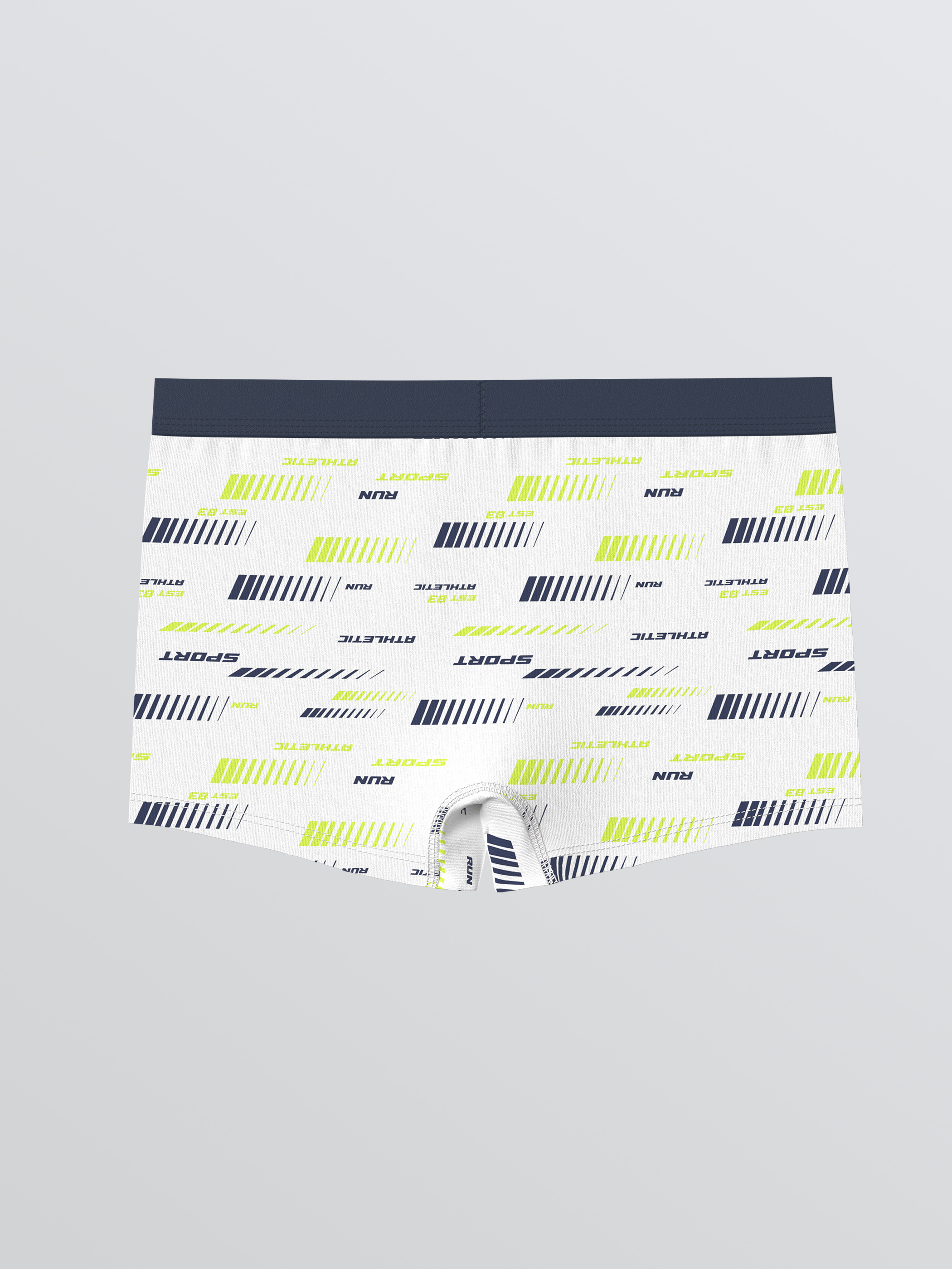 Mavi Desenli Erkek Çocuk Boxer-1