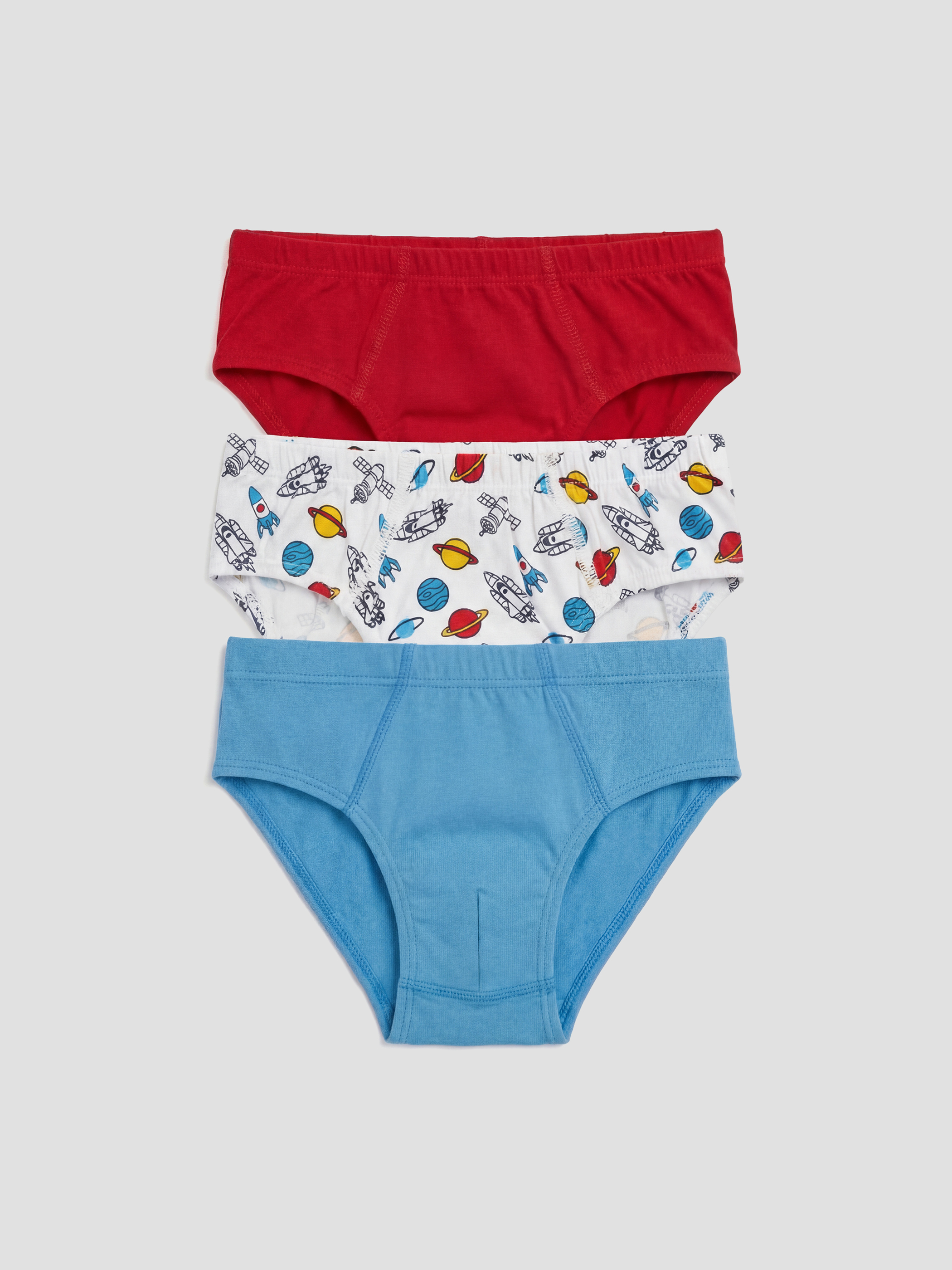 LCW Kids Erkek Çocuk Külot 3'lü - W51663Z4-LU7