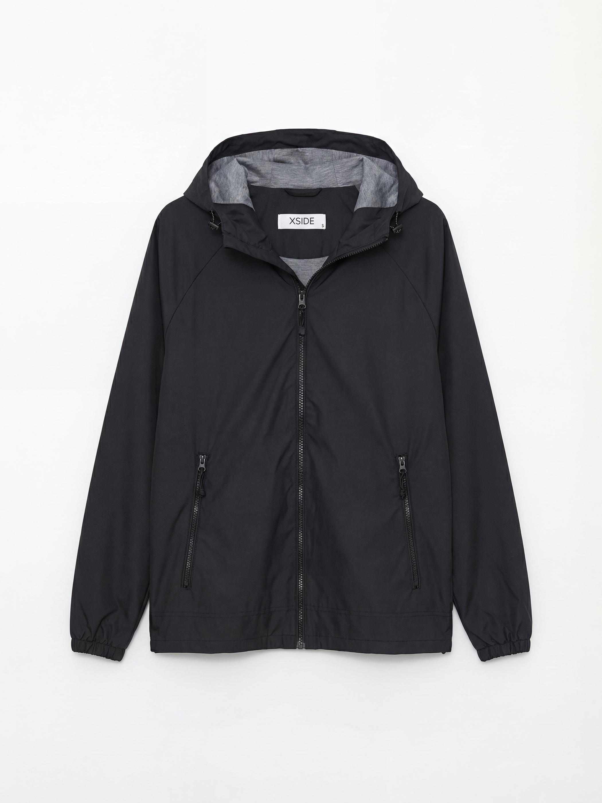 XSIDE Standart Kalıp Kapüşonlu Erkek Yağmurluk - W52285Z8-CVL