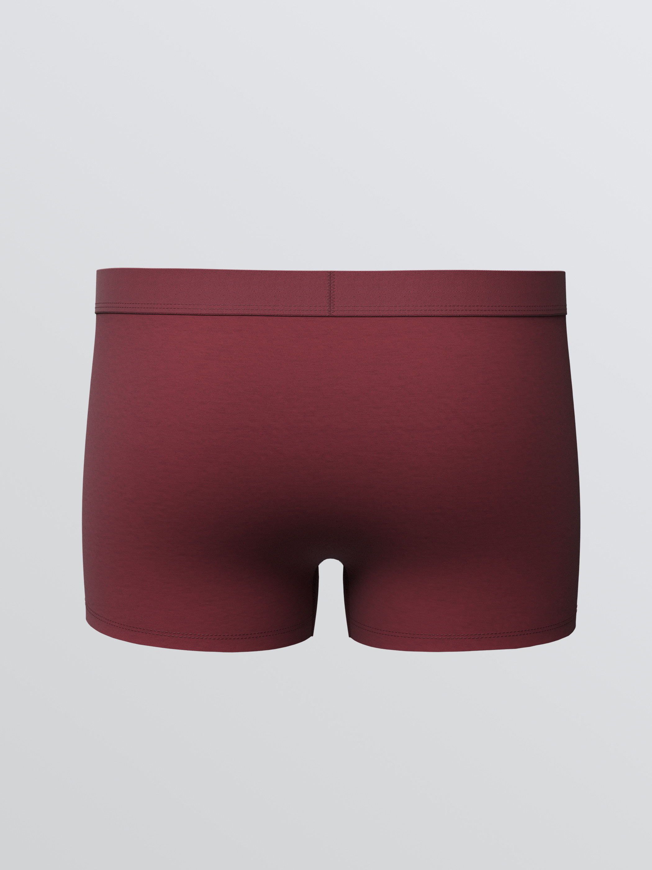 Bordo Standart Kalıp Erkek Boxer-1